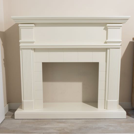 SINED  Cream White Fireplace Frame is a product on offer at the best price