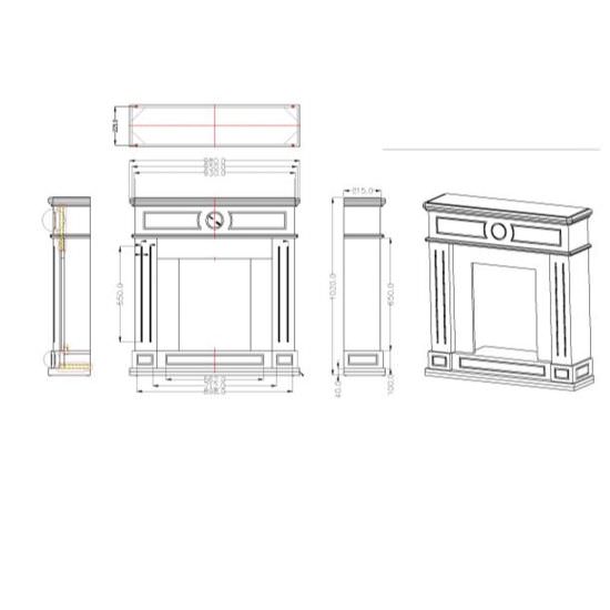 SINED  Gray Electric Fireplace Frame is a product on offer at the best price