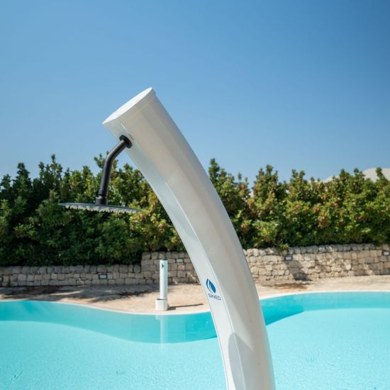 SINED  Doccia Solare Bianca In Alluminio Dafne  un prodotto in offerta al miglior prezzo online