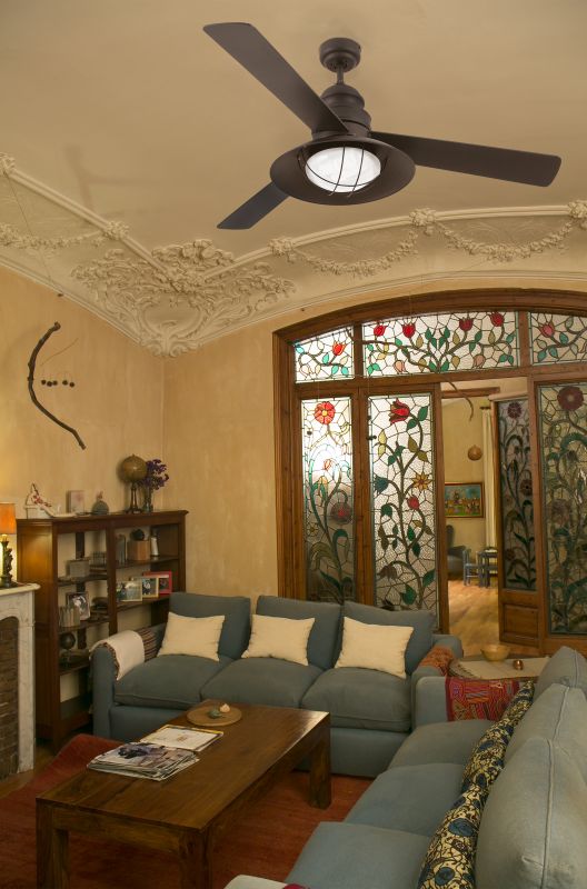 FARO  Ceiling Fan With Light Mpc Winch Brown is a product on offer at the best price