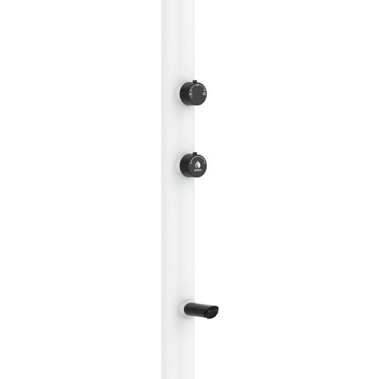 SINED  Doccia Bianca Con Soffione Led 3 Getti  un prodotto in offerta al miglior prezzo online