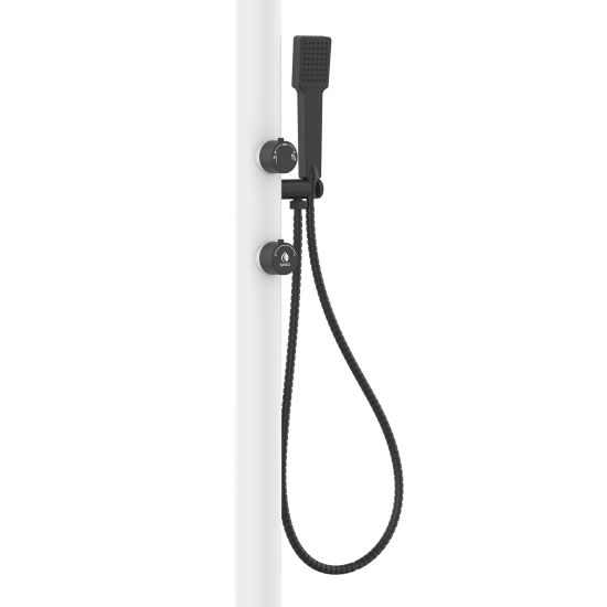 SINED  Lcd Shower White Aluminium With Hand Sho est un produit offert au meilleur prix