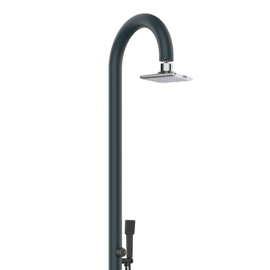 SINED  Doccia Led Alluminio Grigia Con Doccino  un prodotto in offerta al miglior prezzo online