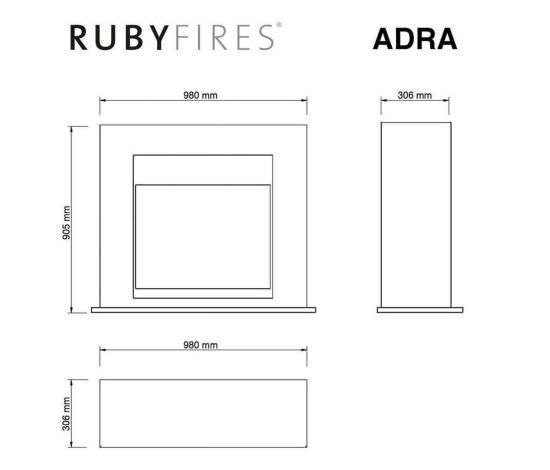 Xaralyn  Cornice Per Camino In Legno Mdf Bianco  un prodotto in offerta al miglior prezzo online