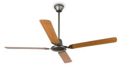 4 Blade Ceiling Fan Malvinas Dark Grey