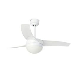 Ceiling Fan With Light Easy White