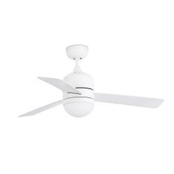 Ceiling Fan With Light Cebu White