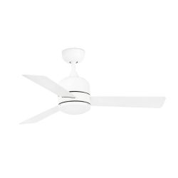 Ceiling Fan Oboe White Reversible Blades