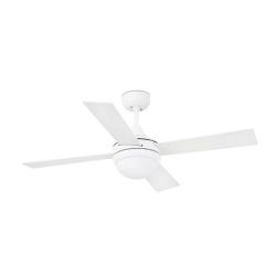 4 Blade Ceiling Fan Mini Icaria White