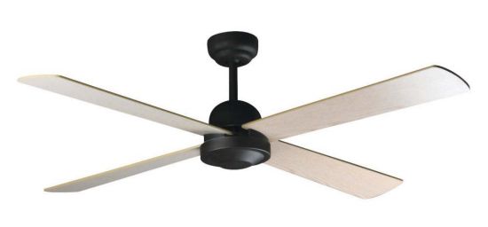 Brown Ceiling Fan 4 Reversible Blades