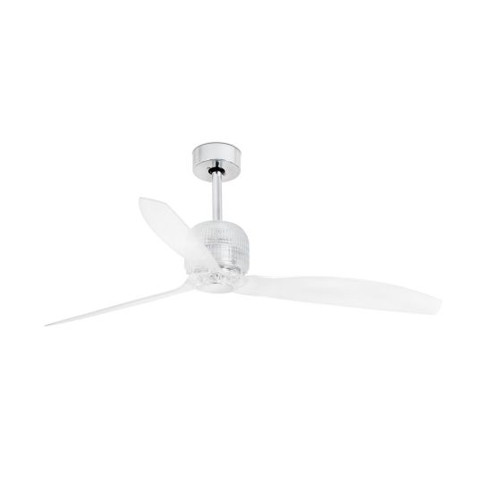 Ventilatore Senza Luce Deco Fan Cromo