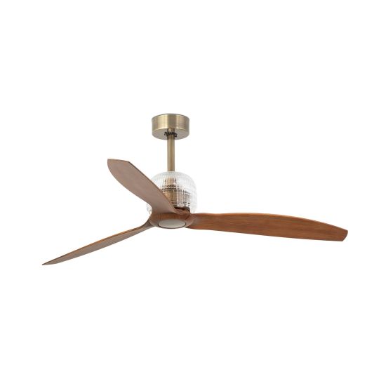 Brass Deco Fan Without Light