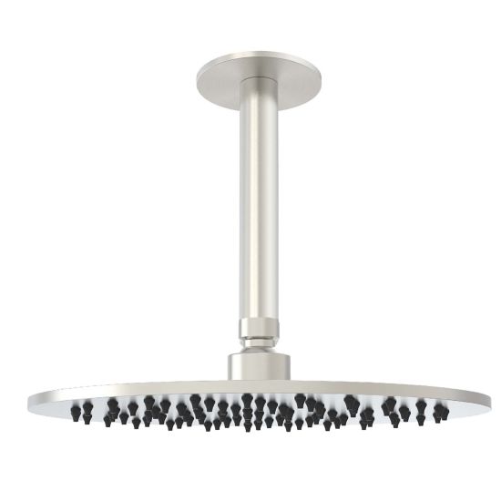 Kit Braccio Soffione Inox 25cm Soffitto Kit Braccio Soffione Inox 25cm Soffitto