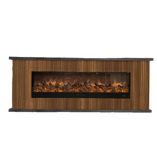 Cornice In Legno Per Camino Elettrico