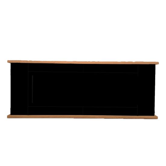 Credenza Nera Per Caminetto Elettrico