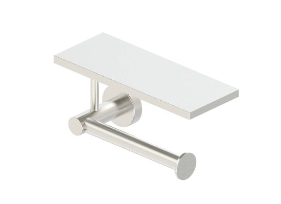 Porta rotolo acciaio Inox con appoggio Porta rotolo acciaio Inox con appoggio