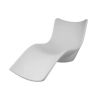 Chaise Longue Cassiopea. Tumbona De Piscina, Jardn o Playa En Blanco. De Alta Calidad, Resistente a Los Rayos Uv, Ergonmica, Ligera y Fcil De Limpiar. Diseo Moderno Para Todos Los Ambientes Exteriores e Interiores. Dimensiones 212x89x103cm