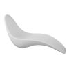 Chaise Longue Sirio Lounge Chair White Color. Entirely Made Of High Quality Pe, Modern, Luxury Item, Water Resistant. Great For Indoor And Outdoor Use. Very Uv Resistant Recyclable. Dimensions 178x62x91 Cm.