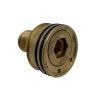 Connettore Acqua In Ottone Per Fissaggio a Muro docce Arborea e Cabras, il sistema  prediposto mediante un eccentrico per connettersi alle connessioni nel muro con distanza di circa 15 cm