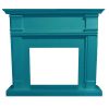 Cornice Blu Turchese Per Caminetti