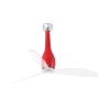 Ventilatore Rosso Da Soffitto Senza Luce
