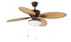 Ventilatore Da Soffitto Con Luce 4 Pale Mpcshop Lombok Motore Fabbricato In Acciaio Pale Di Legno e Diffusore Di Vetro Opaco La Finitura Delle Pale  Pino Rustico Non Reversibili Ventilatore Ha Funzione Inversa Funziona Con Catena Ha 3 Velocit Mpc 3301