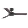 Brown Ceiling Fan With 3 Reversible Blad