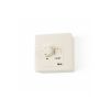 Regolatore Di Velocit Da Parete In Abs 3 Velocit Con Funzione Acceso-spento Della Luce Adatto Per Ventilatori Da Soffitto Ad Eccezione Di Quelli Che Montano Motore Dc Mpc 33928
