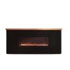 Mobile In Legno Nero Con Camino