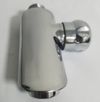 Rubinetto Per Lavapiedi Cromato Silver Per Docce Da Giardino Solari Design Arrotondato. Sined Propone Solo Ricambi Originali.