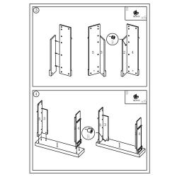 Gray Electric Fireplace Frame