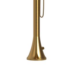 Goldfarbene Edelstahldusche
