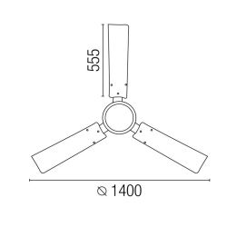 FARO  Ceiling Fan Metal 33001 is a product on offer at the best price