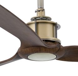 FARO  Just Fun Ceiling Fan Antique Brass Wood is a product on offer at the best price