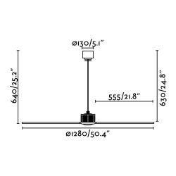 Ventilatore Per Soffitto Senza Luce Just