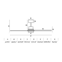 Ceiling Fan With Led Light And Remote