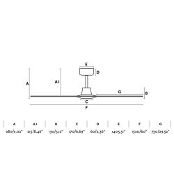 Ventilator Mit Gleichstrommotor Und 3 Ab