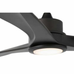 Large Ceiling Fan Tonic Brown Led Light