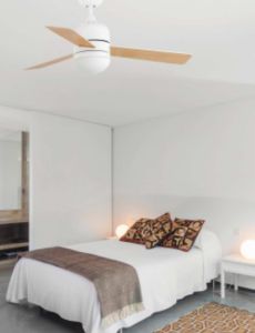 Ceiling Fan With Light Cebu White
