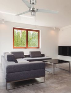 Grey Ceiling Fan Factory Without Light
