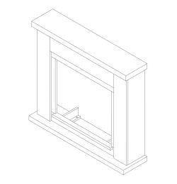 Rivestimento Grigio Scuro Per Caminetto