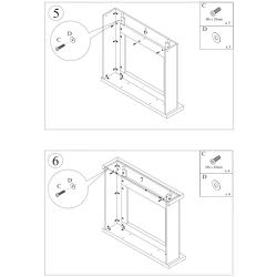 Rivestimento Grigio Scuro Per Caminetto