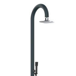SINED  Doccia Led Alluminio Grigia Con Doccino  un prodotto in offerta al miglior prezzo online