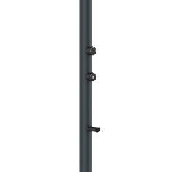 Doccia Grigia Con Soffione Led 3 Getti