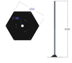 MO-EL  Columna Elegance Para Calentadores Moel es un producto que se ofrecen al mejor precio