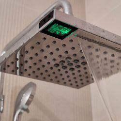 SINED  Overhead Shower With Lcd Thermometer is a product on offer at the best price