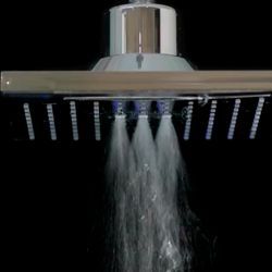 Overhead Shower With Lcd Thermometer